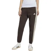 Adidas Pantalón deportivo 'Stadium' marrón / blanco
