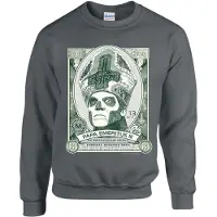 Ghost Sudadera 'Papa Emetirus III Sweatshirt Sweatshirt' gris