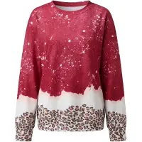 Usha Sudadera mezcla de colores / rojo