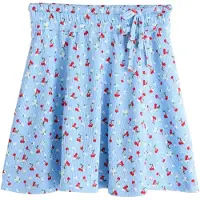 Next Falda azul / verde / rojo / blanco
