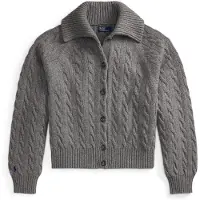 Ralph Lauren Cárdigan gris oscuro