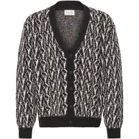 !Solid Cárdigan 'SDVarian' rojo oscuro / negro / blanco