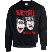 Rockshirts Sudadera 'Mötley Crue Theatre of Pain Sweatshirt' negro