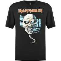 Iron Maiden Camiseta 'Piece of Mind T-Shirt' negro