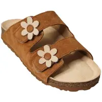 Yoxeone Zapatos abiertos 'Garden' cognac