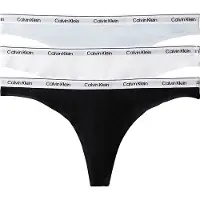 Calvin Klein Underwear Tanga gris claro / negro / blanco / offwhite