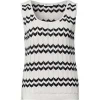 Street One Top de punto negro / blanco