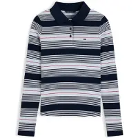 Tommy Hilfiger Camiseta navy / azul claro / rojo fuego