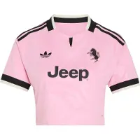 Adidas adidasCamiseta segunda equipación Juventus 26/27 corta por encima de la cintura 2XS True Pink / Black Mujer