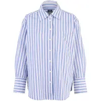 Gap Blusa azul real / rojo / blanco