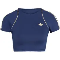 Adidas Camiseta funcional añil / blanco