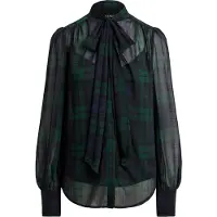 Ralph Lauren Blusa añil / esmeralda / negro