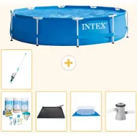 Intex Piscina de estructura redonda - 305x76 cm - 6 piezas - Modelo S20995