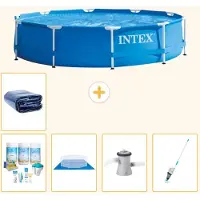 Intex Piscina de estructura redonda - 305x76 cm - 6 piezas - Modelo S20423
