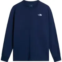The North Face - Evolution Simple Dome Regular Long Sleeve - Camiseta de manga larga size S, azul