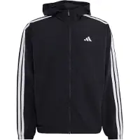 Adidas adidasCortavientos Essentials de 3-Stripes tejido técnico 2XL Black / White Hombre
