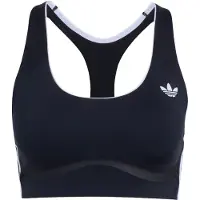 Adidas Sujetador deportivo negro / blanco