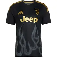 Adidas Camiseta de fútbol 'Juventus Turin 26/27 Authentic' oro / gris oscuro / negro