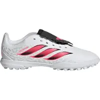Adidas adidasBota de fútbol con lengüeta plegable Predator Club moqueta 31 Cloud White / Solar Turbo / Core Black Niño