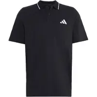 Adidas adidasPolo Essentials de piqué 3-Stripes M Black / White Hombre