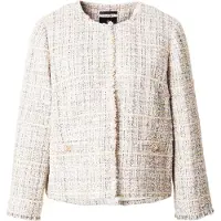 JOOP! Chaqueta de entretiempo 'Jemina' amarillo pastel / rosa / negro / blanco