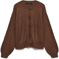 Vero Moda Cárdigan 'VMLea' marrón