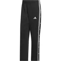 Adidas Pantalón deportivo 'Mens 3-Stripes Snap Track' negro / blanco