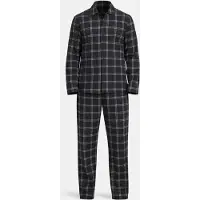 PANTONECLO Pijama largo 'Men’s Nightwear Set' negro