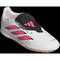 Adidas adidasBota de fútbol sala con lengüeta plegable PREDATOR CLUB Indoor 33 1/2 Cloud White / Solar Turbo / Core Black Niño