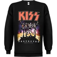 KiSS Sudadera '- Destroyer Album Cover Sweatshirt Sweatshirt' negro