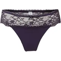 Lingadore Tanga azul violaceo
