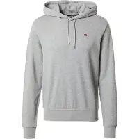 Napapijri Sudadera 'BALIS' navy / gris moteado / rojo carmesí / blanco