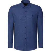 Karl Lagerfeld Camisa ' 605084 ' azul oscuro