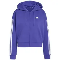 Adidas Sudadera con cremallera deportiva 'Essentails' lila / blanco