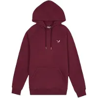 Distorted People Sudadera 'Classic' borgoña / blanco
