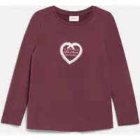 s.Oliver Camiseta burdeos / blanco
