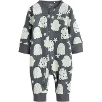 Next Pijama gris claro / gris oscuro / melocotón / blanco