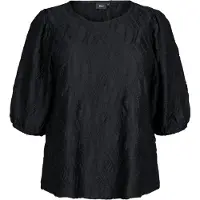 Zizzi Blusa 'Elotus' negro