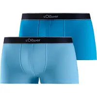 s.Oliver Calzoncillo boxer azul / negro / blanco