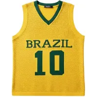 Kleidermafia Camiseta 'Oversize Brazil Knit Tanktop - Yellow' amarillo