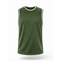 PANTONECLO Camiseta funcional 'Men’s Gym Vest' verde