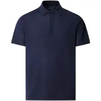 Hackett London para hombre. HM7000207 Polo mezcla lana merino y seda fit clásico marino (XXL), Casual, Manga corta, outlet 20