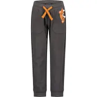 Blue Seven Pantalón antracita / naranja / blanco