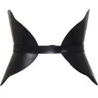 Haute Cuir Cinturón 'Ivy' negro