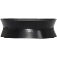 Haute Cuir Cinturón 'Slim Sablier Corset Belt' negro