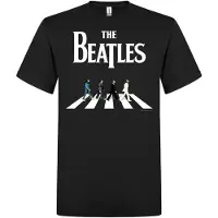 The Beatles Camiseta 'Beatles abbey road modern T-Shirt' negro