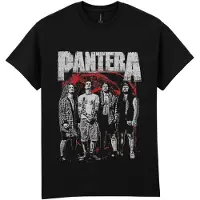 Pantera Camiseta 'The Band T-Shirt' negro