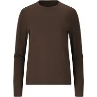 Athlecia - Women's Almi V2 L/S Tee - Camiseta de manga larga size 42, marrón