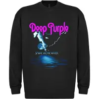 Rockshirts Sudadera 'Deep Purple - Smoke On The Water' negro