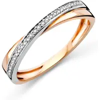Diamant L'Eternel Anillo 'Ring aus 375 Roségold mit Diamant' oro rosa